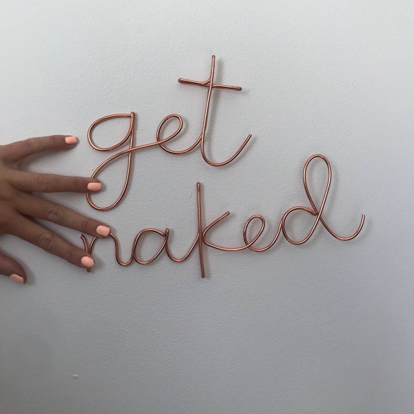Get naked (bellinda font)