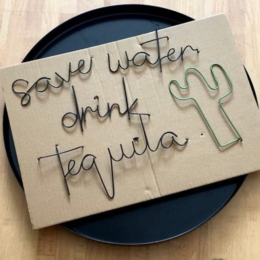 Save water, drink tequila